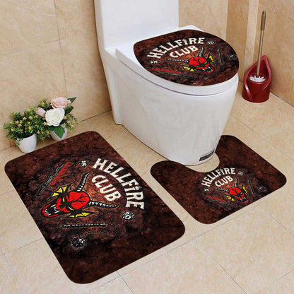 Welcome To The Club - Stranger Things 3 Pieces Bathroom Mats Set