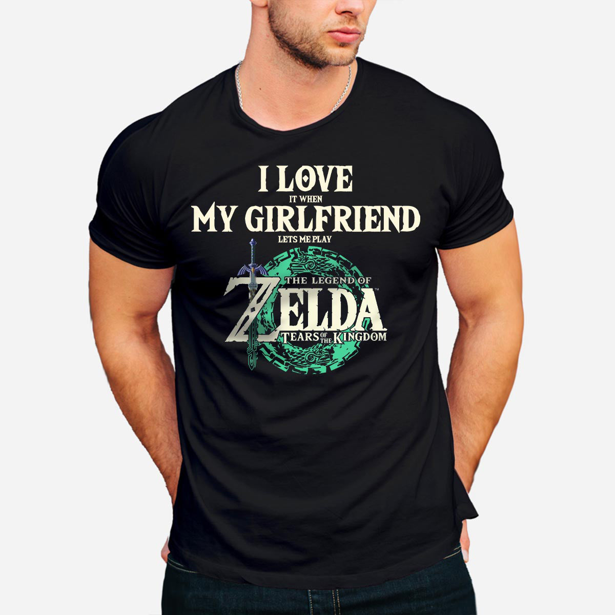 I Love My Girlfriend - Personalized The Hero's Legend T-shirt and Hoodie