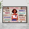 You Are Enough - Latina Women Personalized Poster