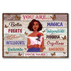 You Are Enough - Latina Women Personalized Poster