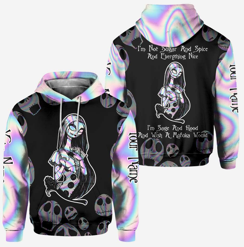 I'm Not Sugar And Spice - Personalized Nightmare Hoodie and Leggings