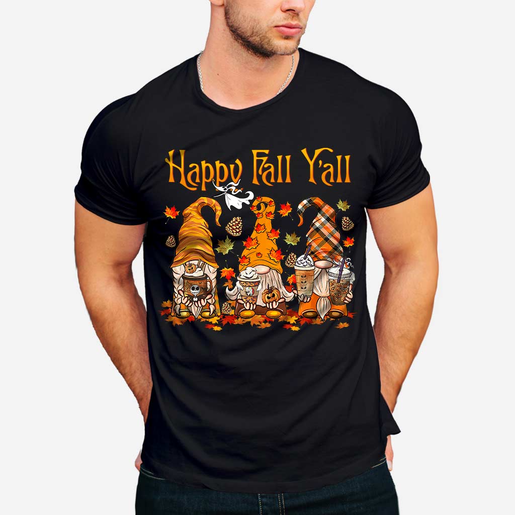 Happy Fall Y'all - Halloween Nightmare T-shirt and Hoodie