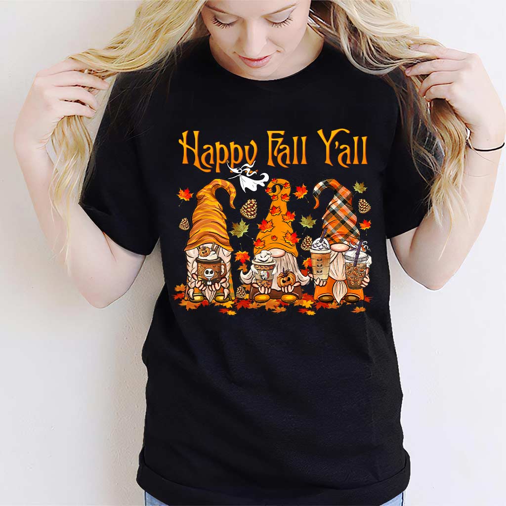 Happy Fall Y'all - Halloween Nightmare T-shirt and Hoodie