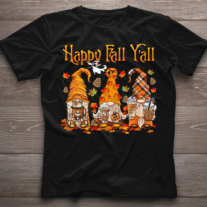 Happy Fall Y'all - Halloween Nightmare T-shirt and Hoodie