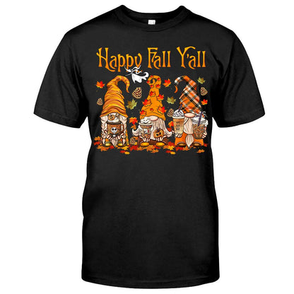 Happy Fall Y'all - Halloween Nightmare T-shirt and Hoodie