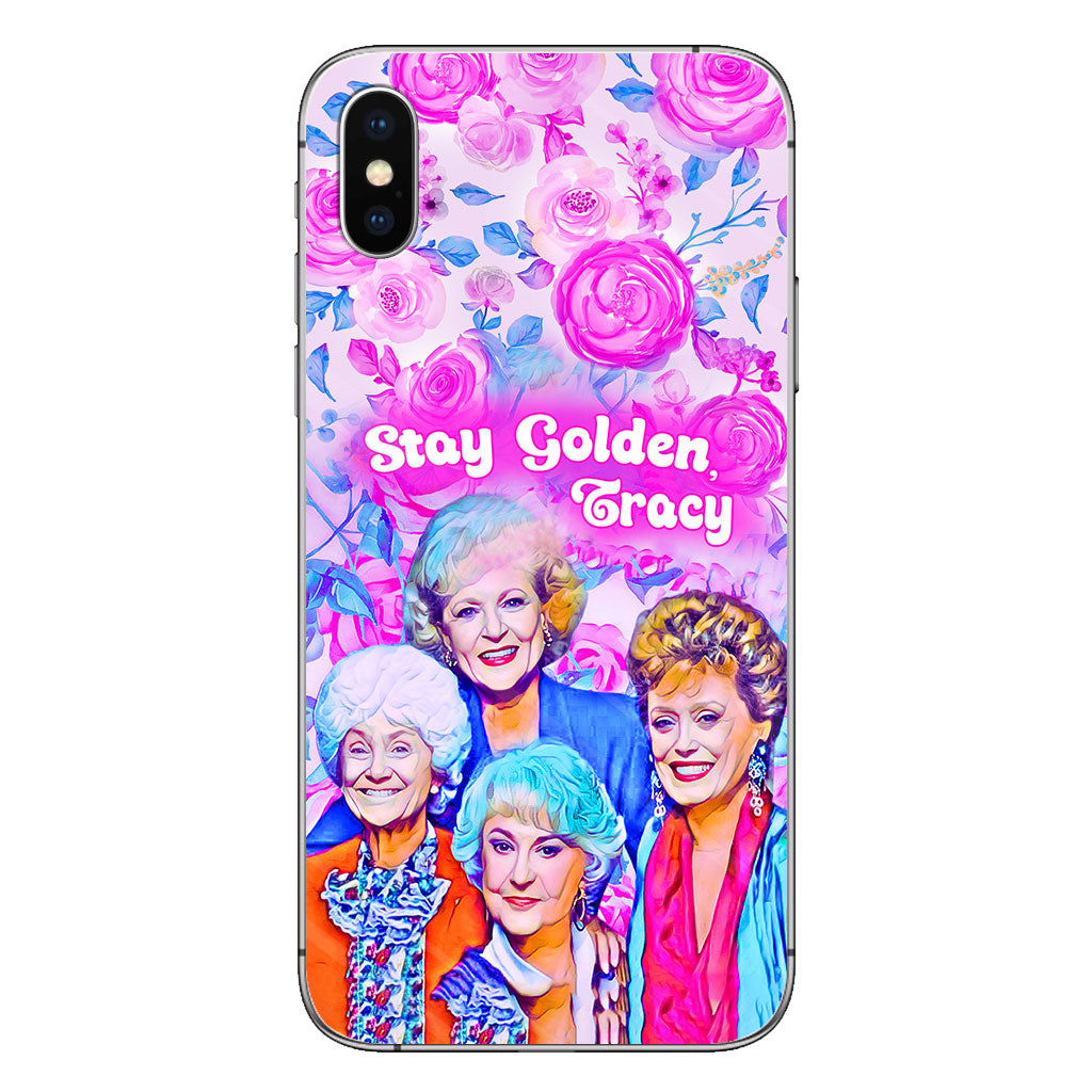 Stay Golden - Personalized Phone Case