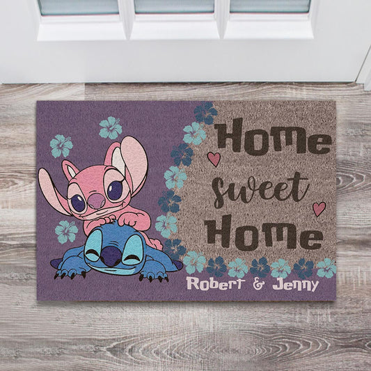 Home Sweet Home - Personalized Ohana Doormat