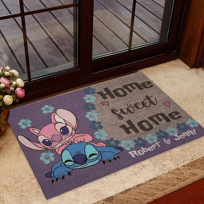 Home Sweet Home - Personalized Ohana Doormat