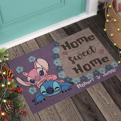 Home Sweet Home - Personalized Ohana Doormat