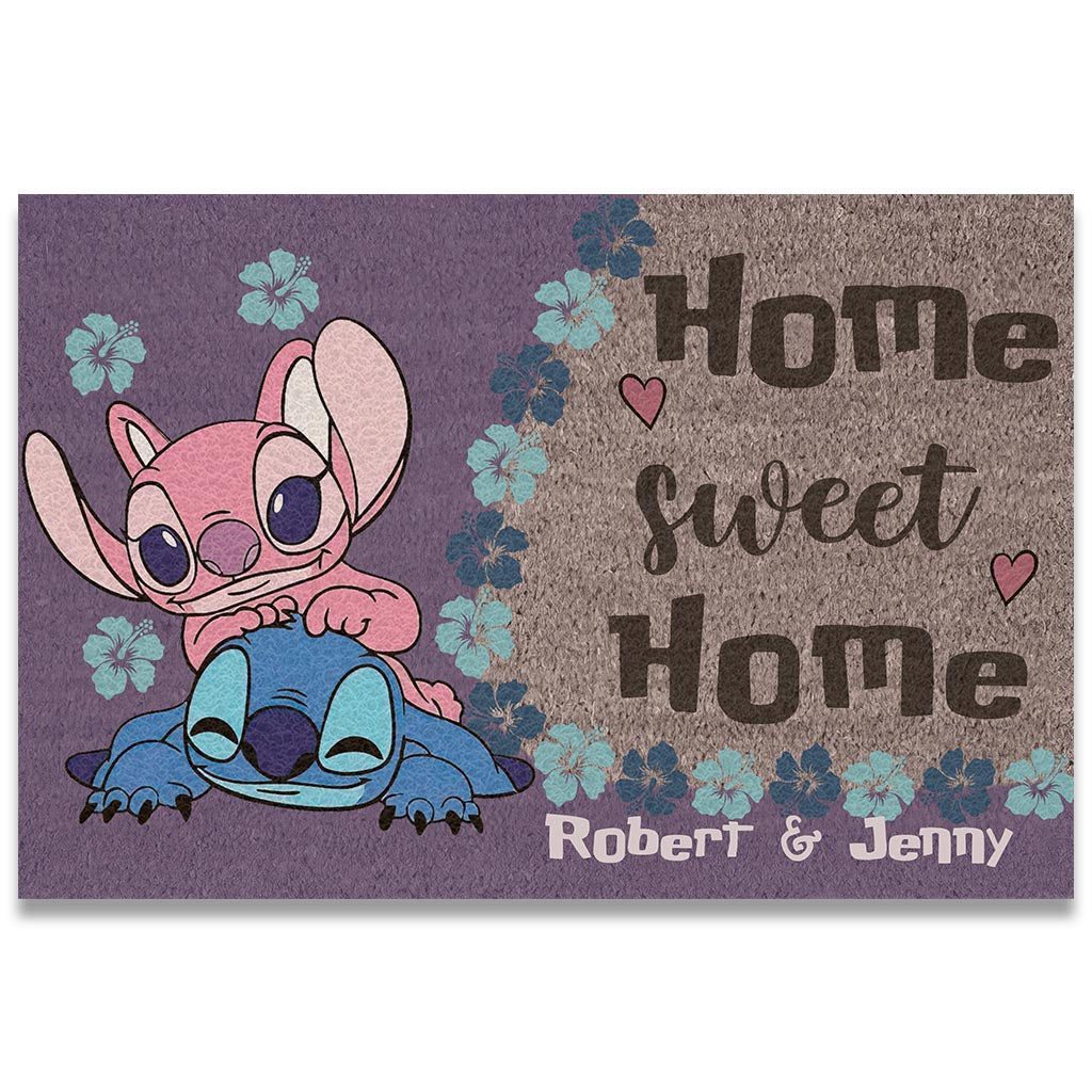 Home Sweet Home - Personalized Ohana Doormat