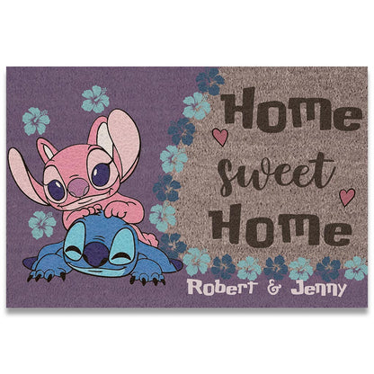 Home Sweet Home - Personalized Ohana Doormat