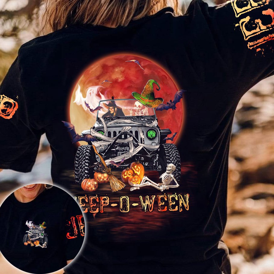 Happy Halloween Car All Over Shirt 0823