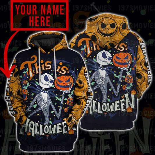 This Is Halloween - Personalized Nightmare All Over Shirt 0823