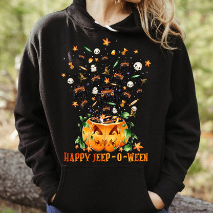 Happy Halloween Car T-shirt and Hoodie 0823