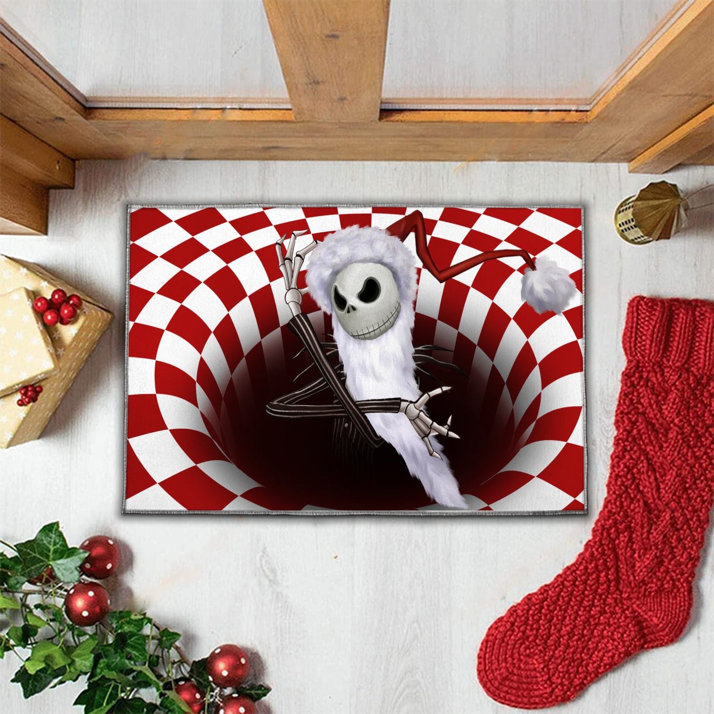 Santa Claus Nightmare Doormat 0823