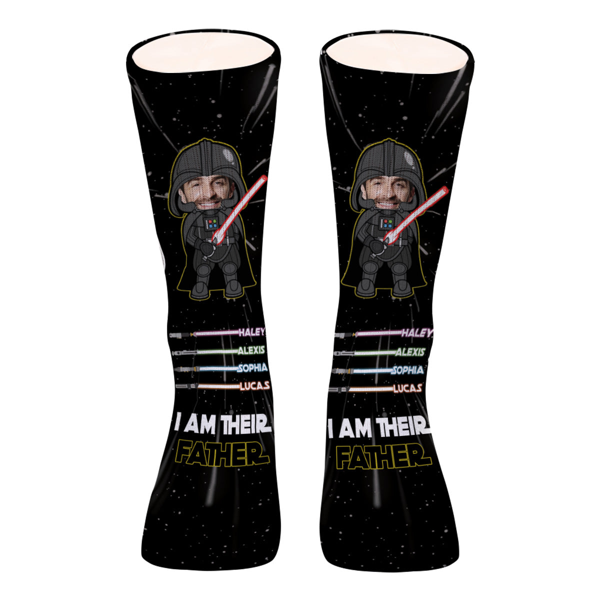 I Am Their Father - Personalized Father's Day Father Socks