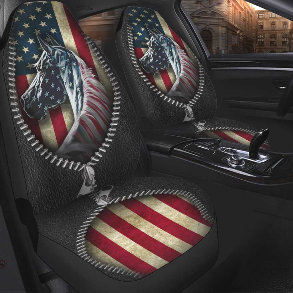 Horse America - Independence Day Horse Seat Covers