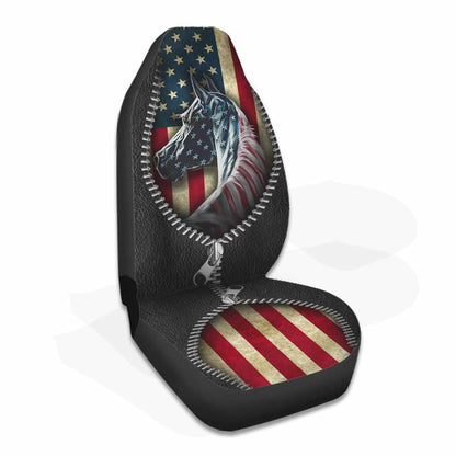 Horse America - Independence Day Horse Seat Covers