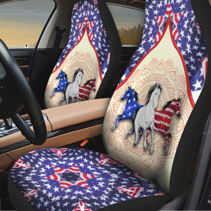 Horse America - Independence Day Seat Covers