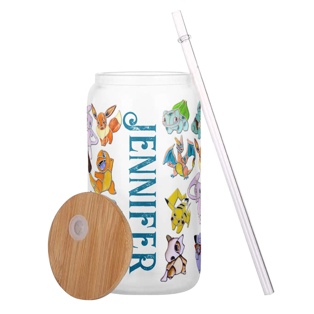 Monster Trainer - Personalized Monster Trainer Can Glass