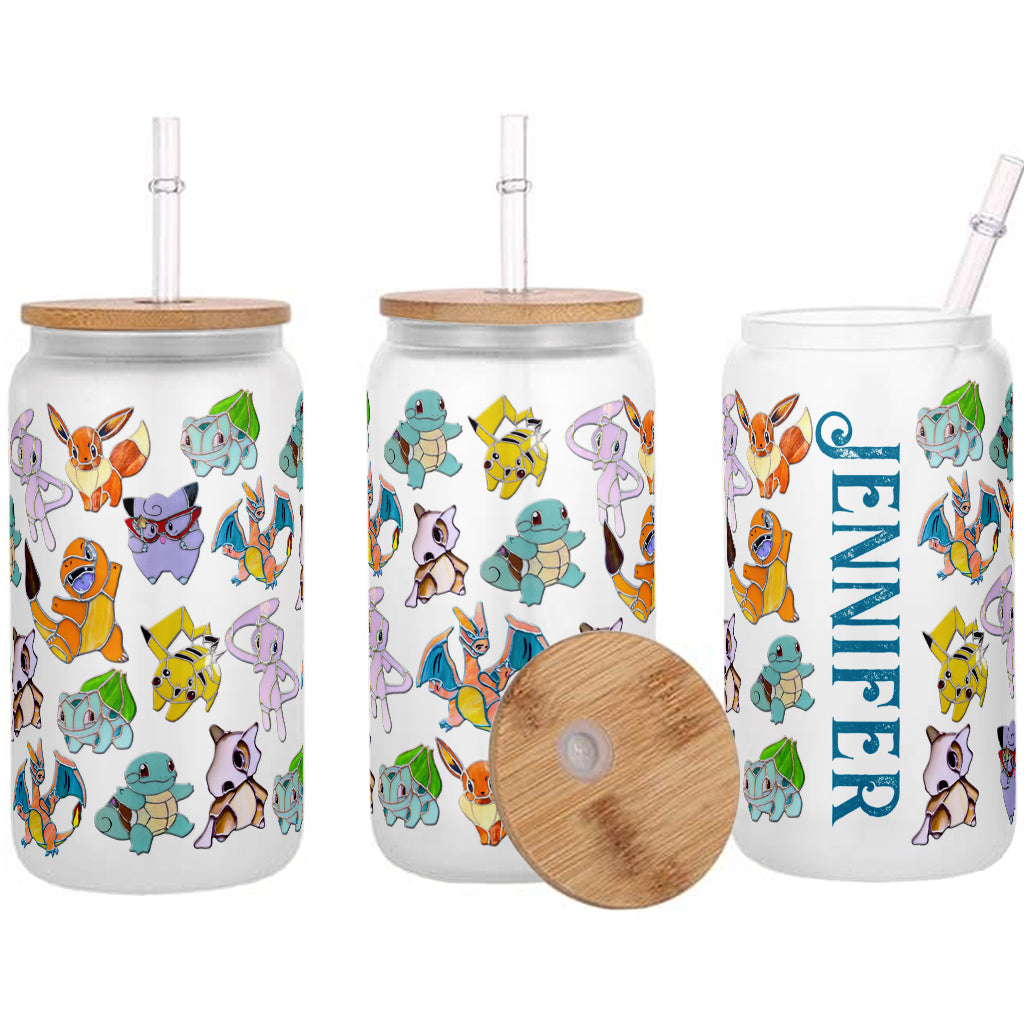 Monster Trainer - Personalized Monster Trainer Can Glass