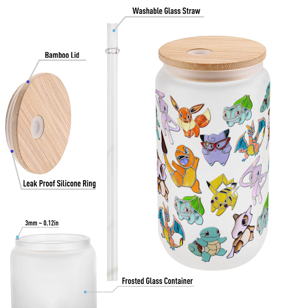 Monster Trainer - Personalized Monster Trainer Can Glass