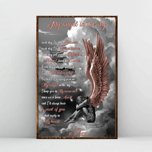 In Memory - Memorial Personalized Poster