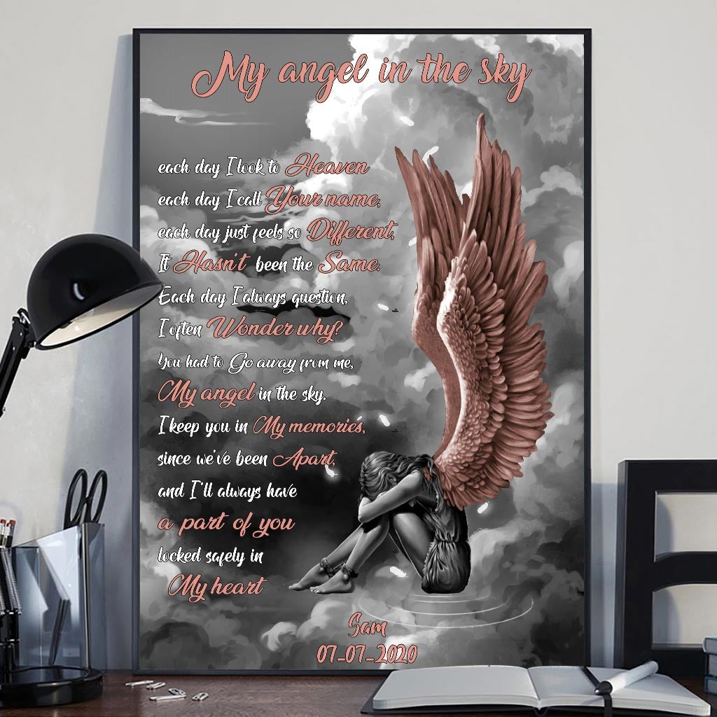 In Memory - Memorial Personalized Poster