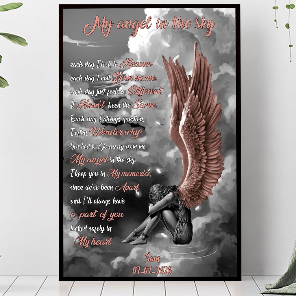 In Memory - Memorial Personalized Poster