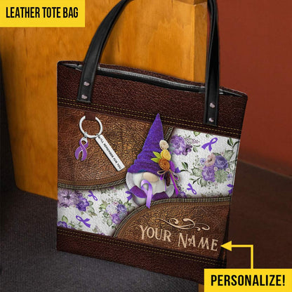 Faith Hope Love - Alzheimer Awareness Personalized  Tote Bag