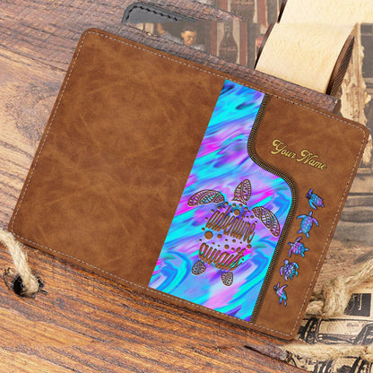 Adventure Awaits - Personalized Turtle Passport Holder