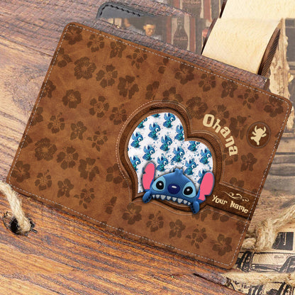 Love Ohana - Personalized Ohana Passport Holder