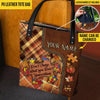 It&#39;s The Most Wonderful Time Of The Year - Autism Awareness Personalized Tote Bag