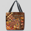 It&#39;s The Most Wonderful Time Of The Year - Autism Awareness Personalized Tote Bag