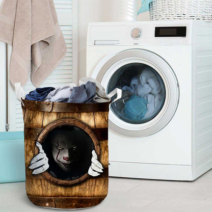 Laundry Today - Laundry Basket With 3D Pattern Print