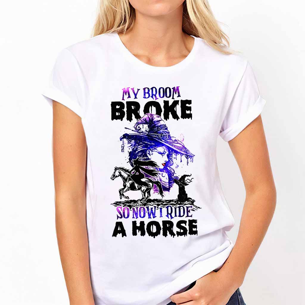 I Ride A Horse - Halloween T-shirt and Hoodie 102021