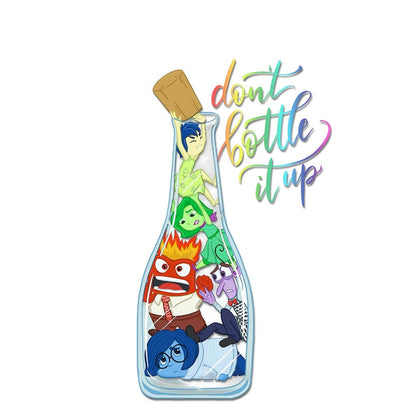 Don't Bottle It Up - Mental Health Awareness Decal Full