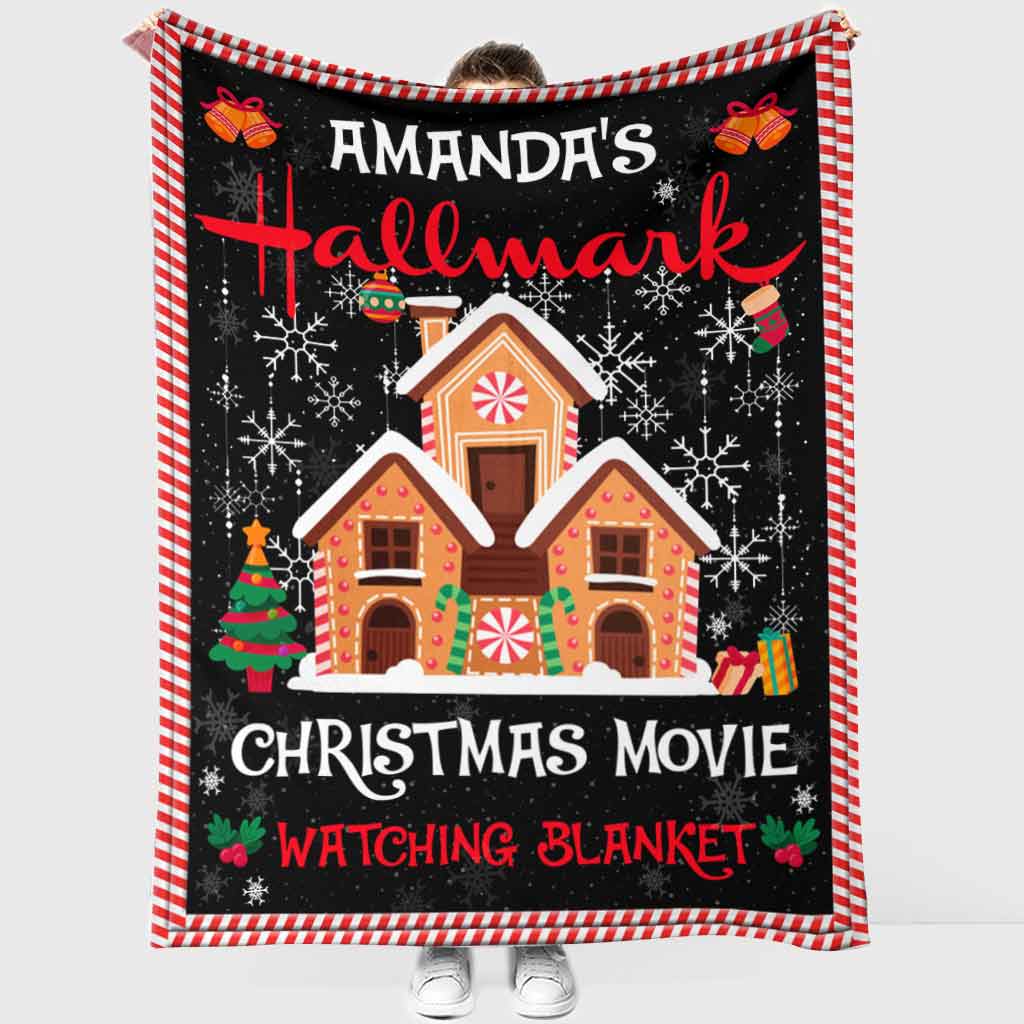 My Watching Christmas Movies Blanket - Personalized Christmas Blanket