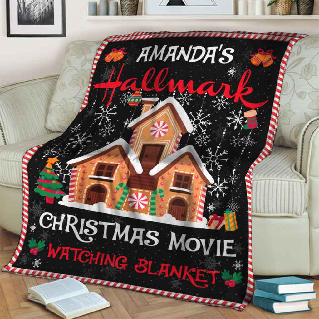 My Watching Christmas Movies Blanket - Personalized Christmas Blanket