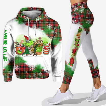 Merry Christmas - Personalized Christmas Stole Christmas Hoodie and Leggings