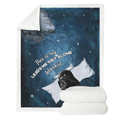 This Is My Leave Me Alone Blanket - Personalized The Force Blanket