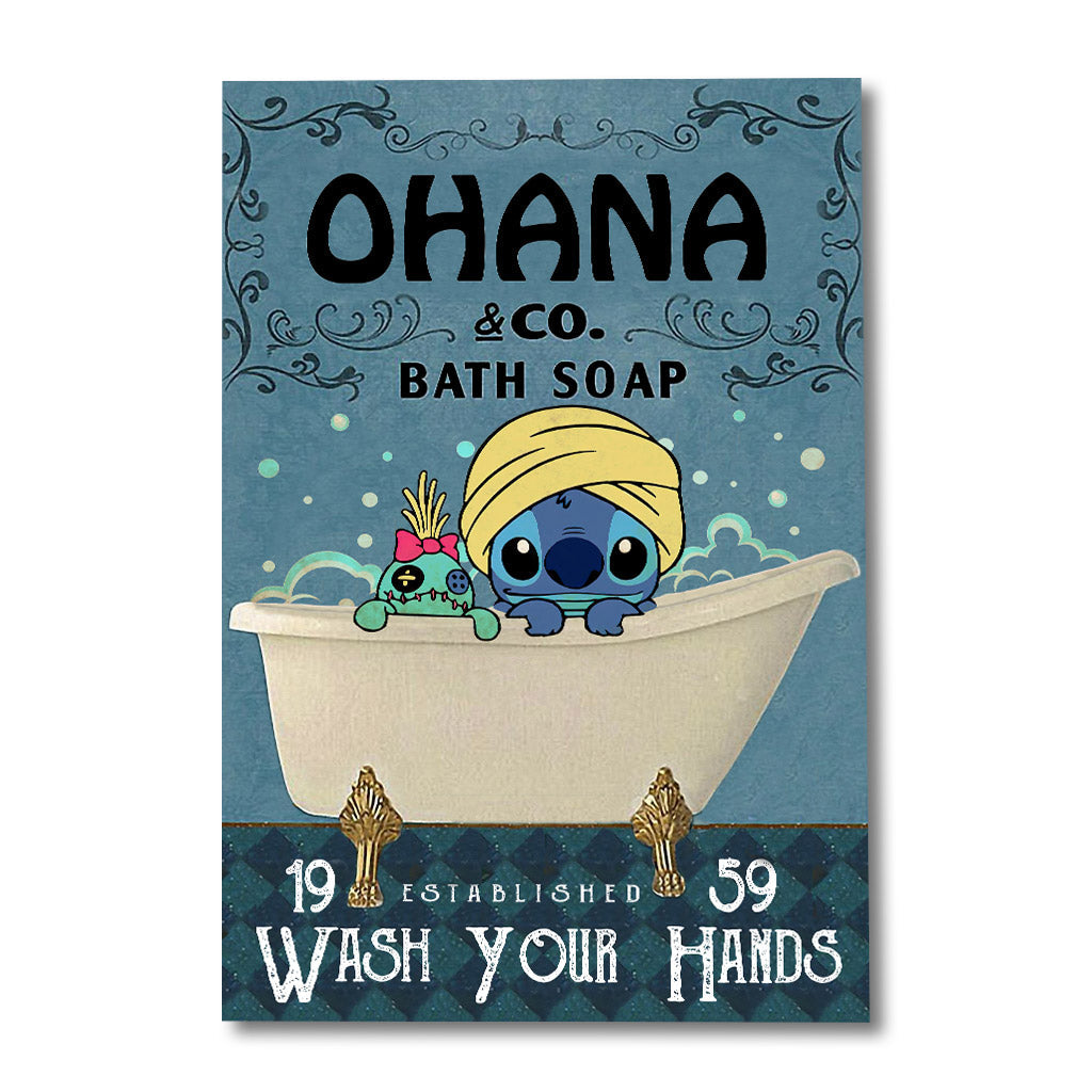 Ohana Bath Soap - Ohana Canvas And Poster