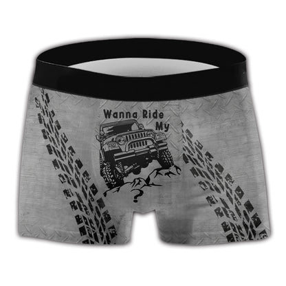 Wanna Ride Car Men Boxer Briefs