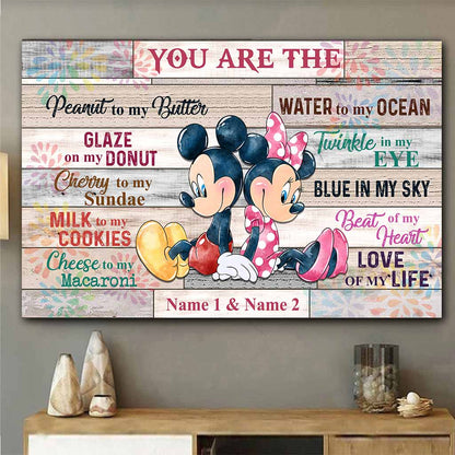 You Are The Love Of My Life - Personalized Couple Mouse Poster