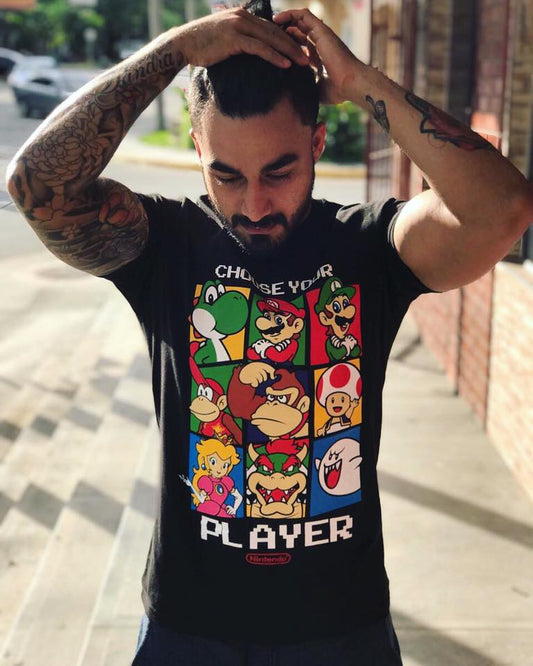 Choose Your Player Super Plumber T-shirt and Hoodie 0523