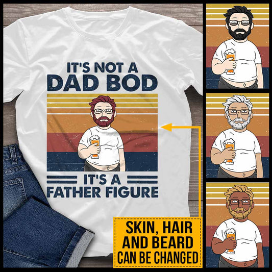 It's Not A Dad Bod - Beer Personalized T-shirt and Hoodie