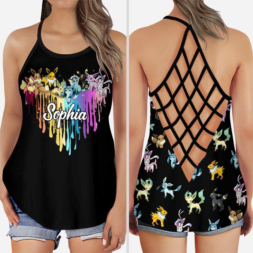 Colorful Animal - Personalized Monster Trainer Cross Tank Top and Leggings