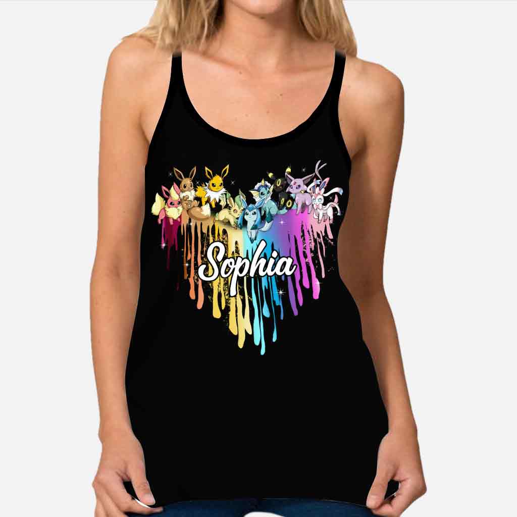 Colorful Animal - Personalized Monster Trainer Cross Tank Top and Leggings