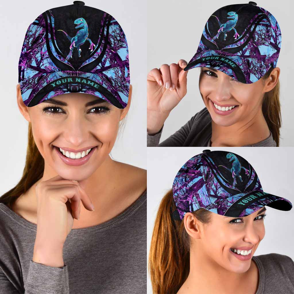Mamasaurus - Dinosaur Personalized Classic Cap With Printed Vent Holes