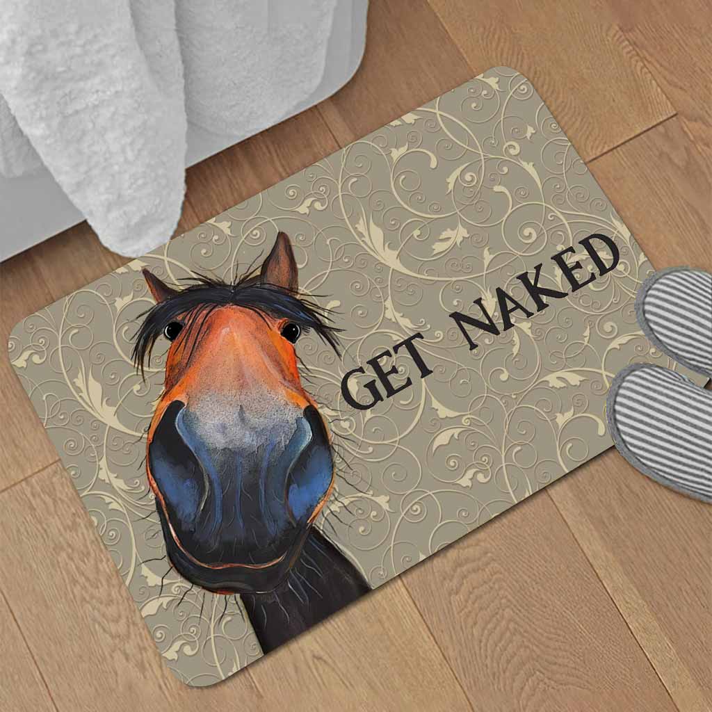 Get Naked - Horse Bath Mat